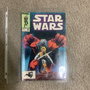 Marvel Star Wars Comic with Red and Blue Cover